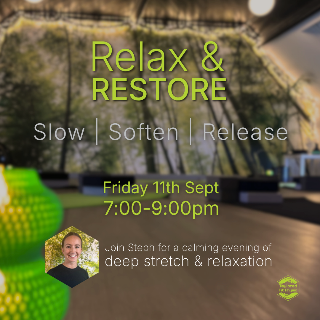 Relax and Restore with Steph - 11th September 2026
