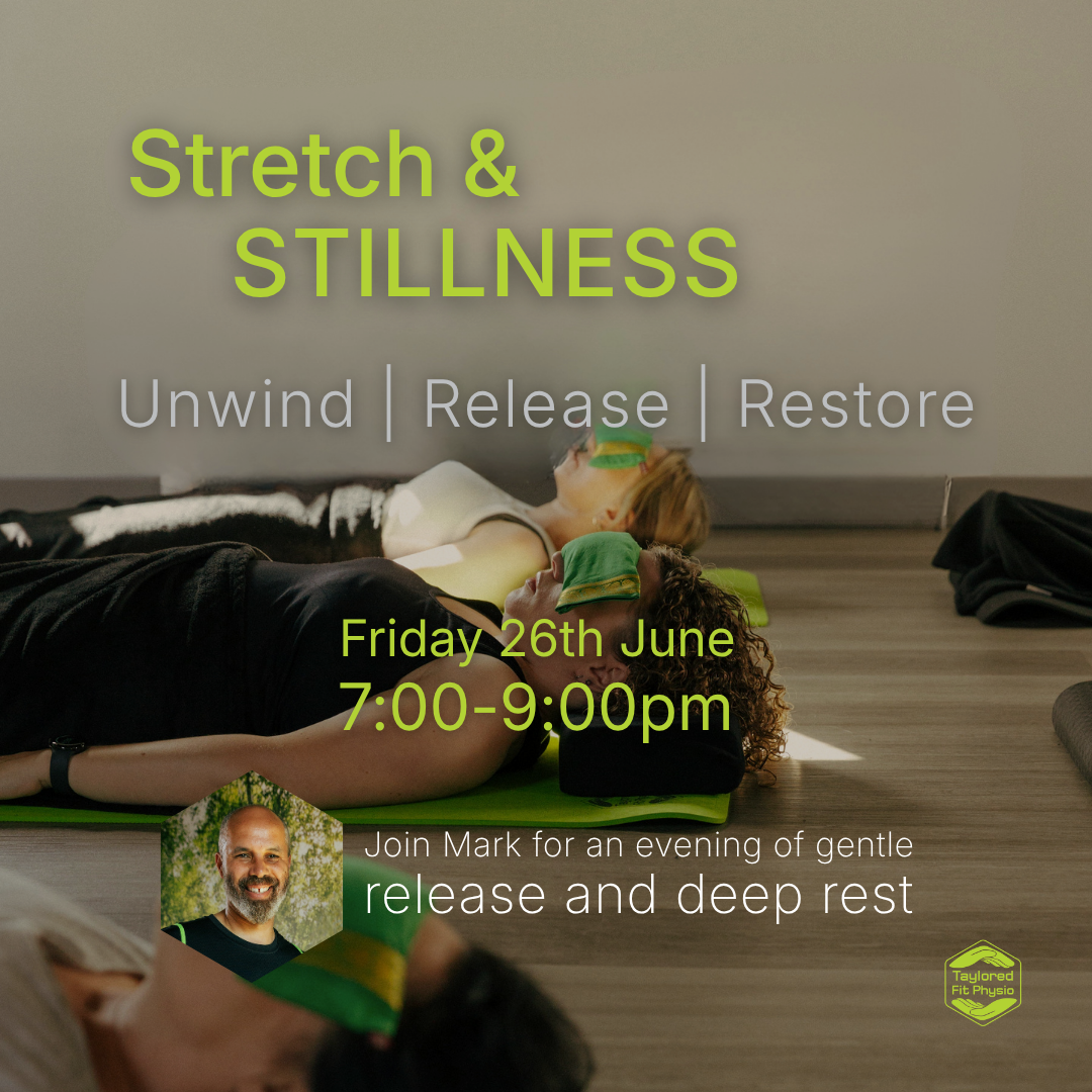 Stretch and stillness pilates event